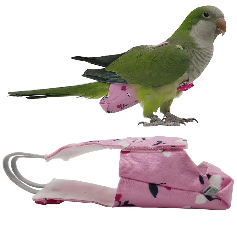 Plant Parenthood - Washable Parrot Diaper Flight Suit -