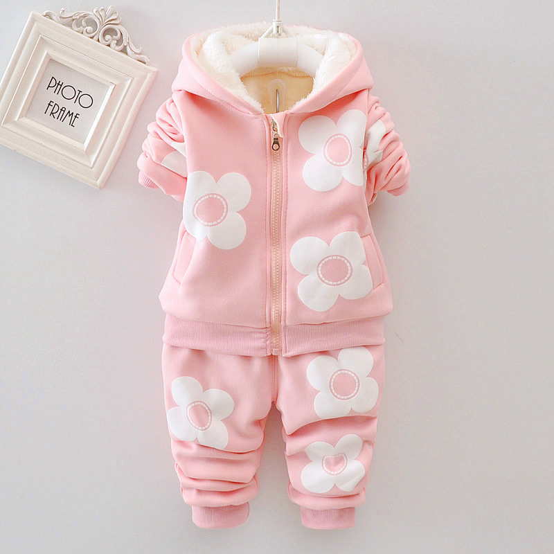 Baby Girls Flower Cartoon Thic - Plant Parent Hoodie ulasan dan harga