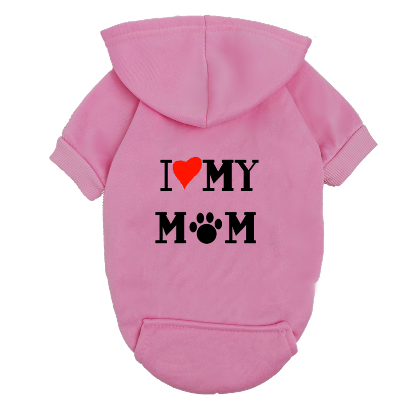 I Love My Mom Dog Hoodie - Cut - Plant Parent Hoodie ulasan dan harga