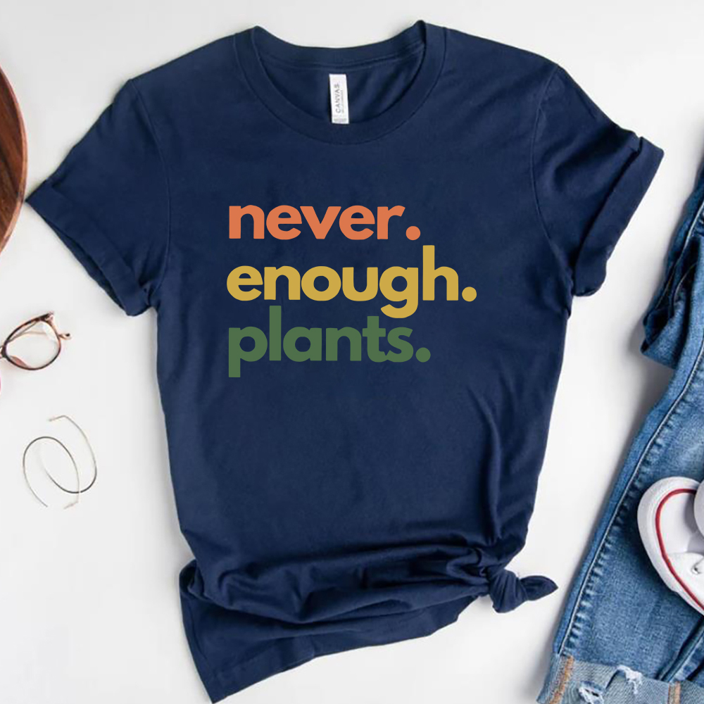Never Enough Plants Shirt Retr - Plant Parenthood ulasan dan harga
