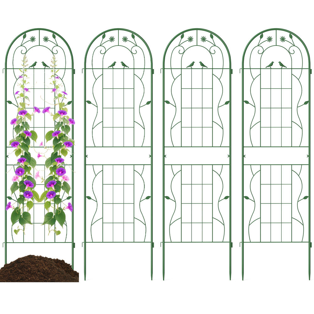 4 Pack 71 X 20 Inches Metal Ga - Plants X ulasan dan harga