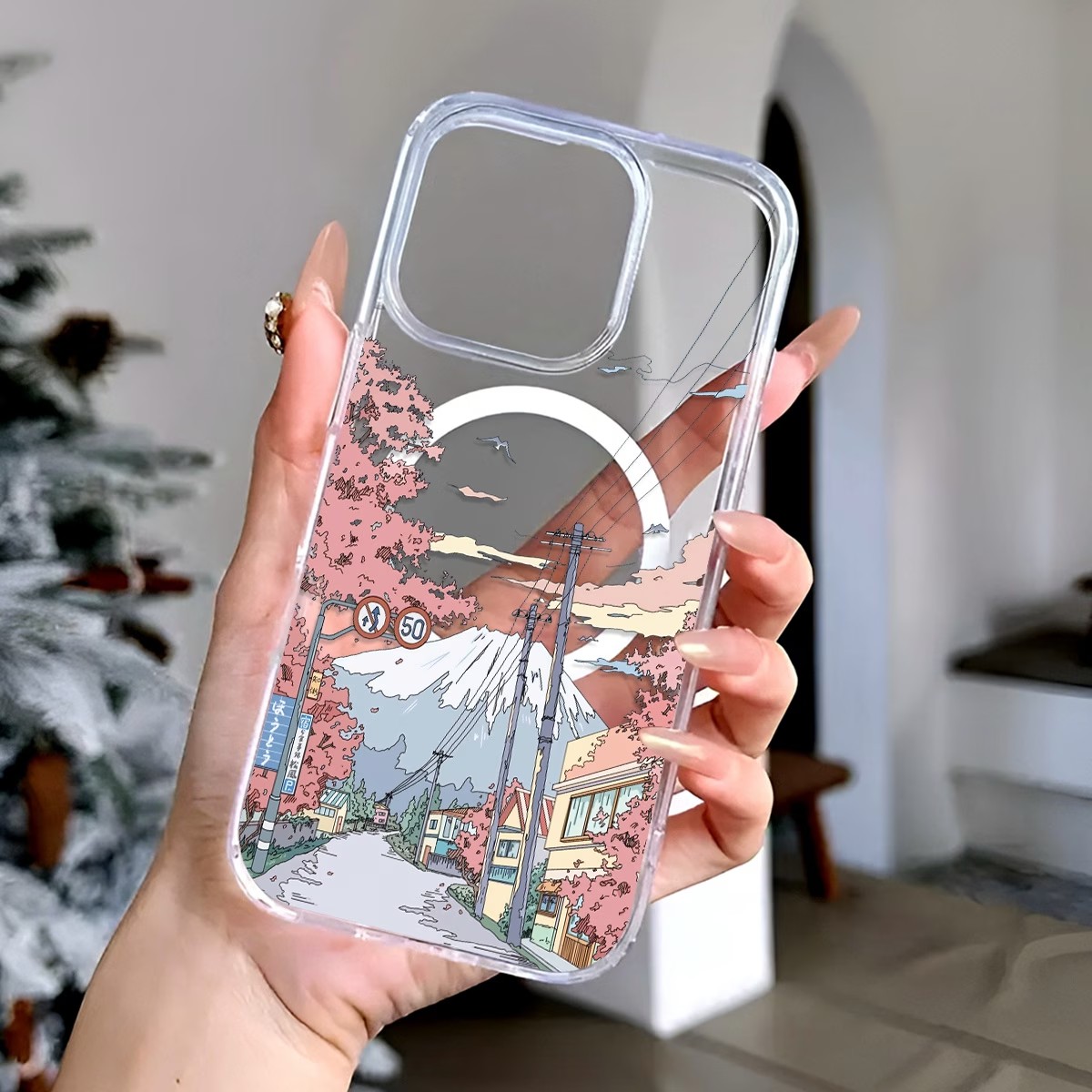 Fuji Cherry Blossom Pattern Ph - Plants X ulasan dan harga