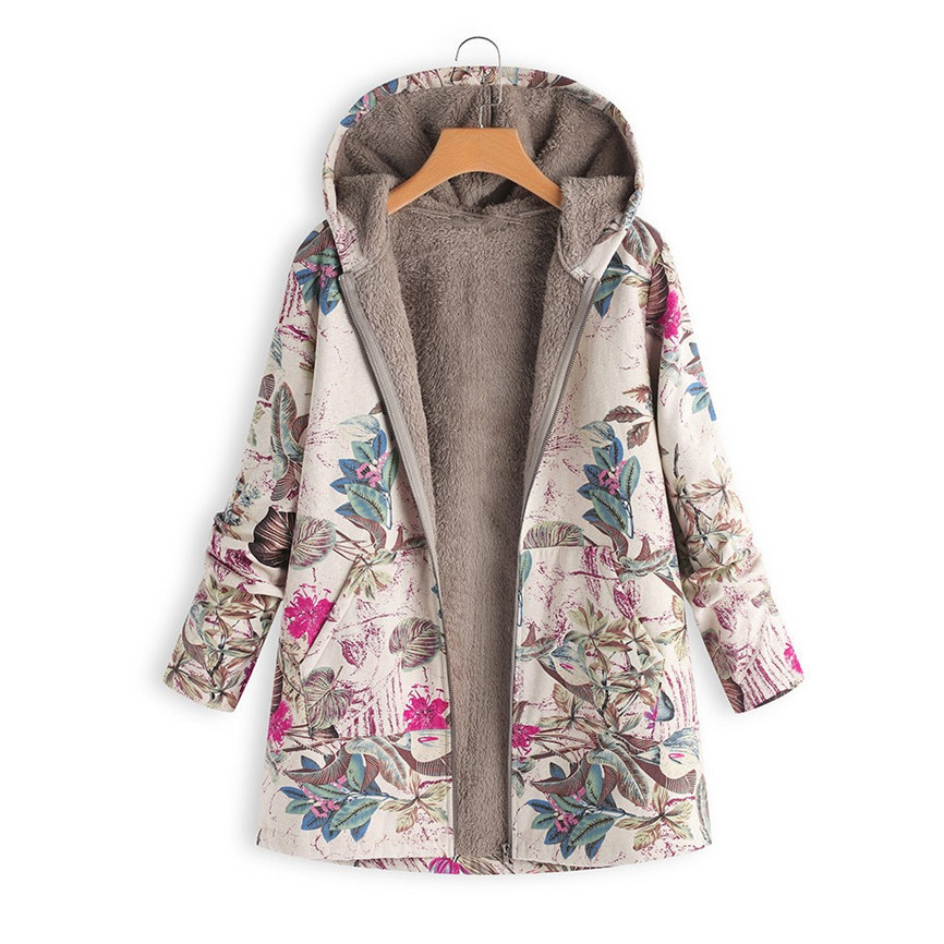 2021 New Women Winter Warm Flo - Plant Parent Hoodie ulasan dan harga