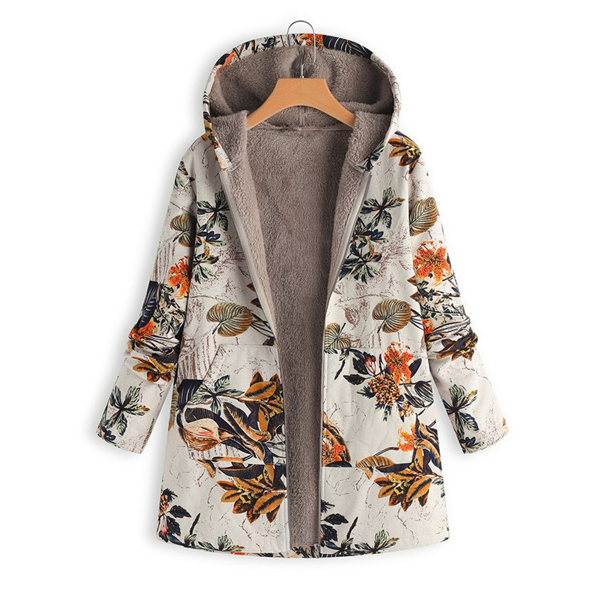 2021 New Women Winter Warm Flo - Plant Parent Hoodie ulasan dan harga