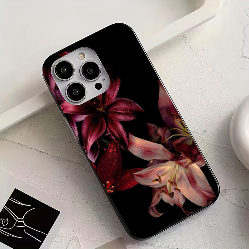 Elegant Red Lily Flower Phone  - Plants X ulasan dan harga