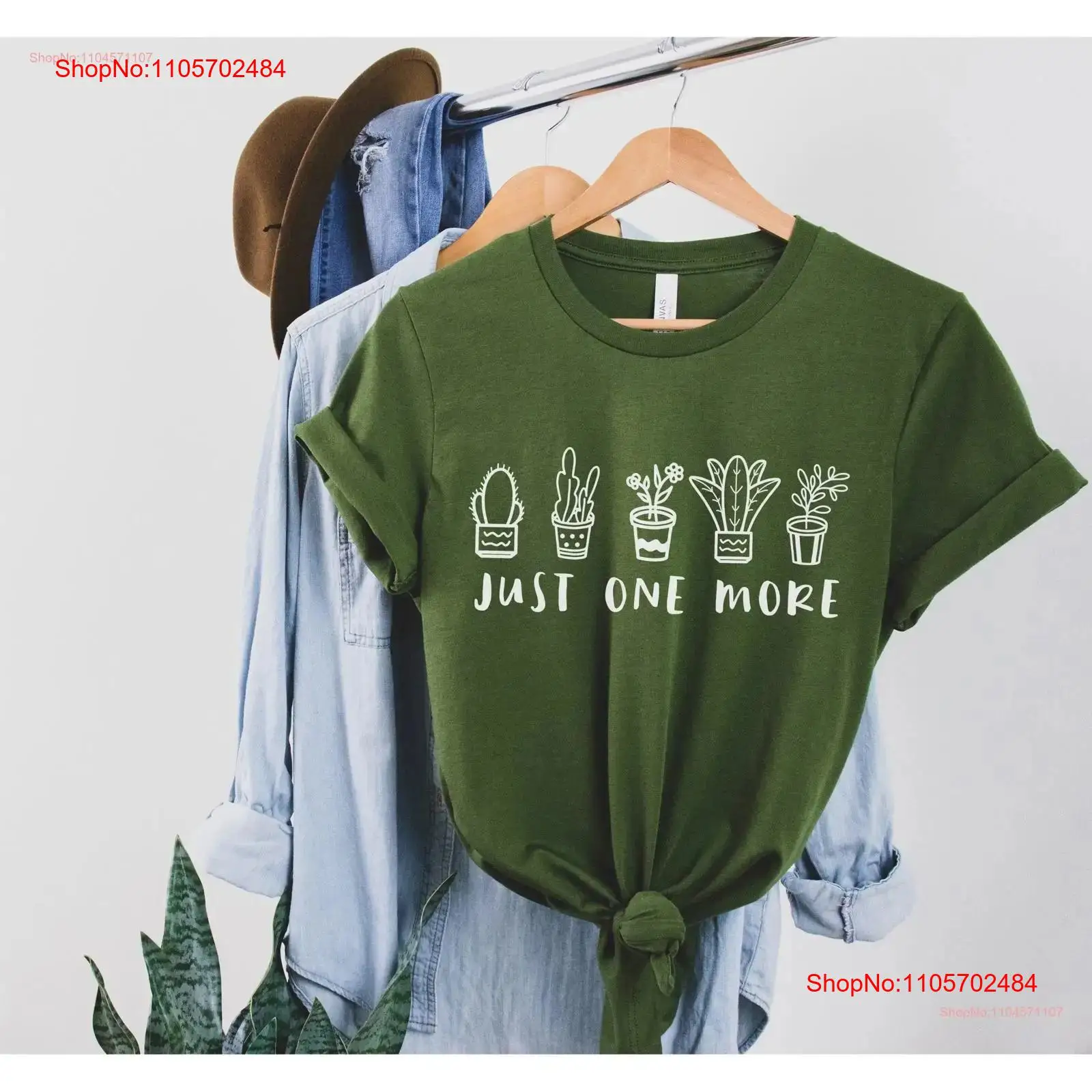 Just One More PlanT T Shirt Fu - Plant Parenthood ulasan dan harga