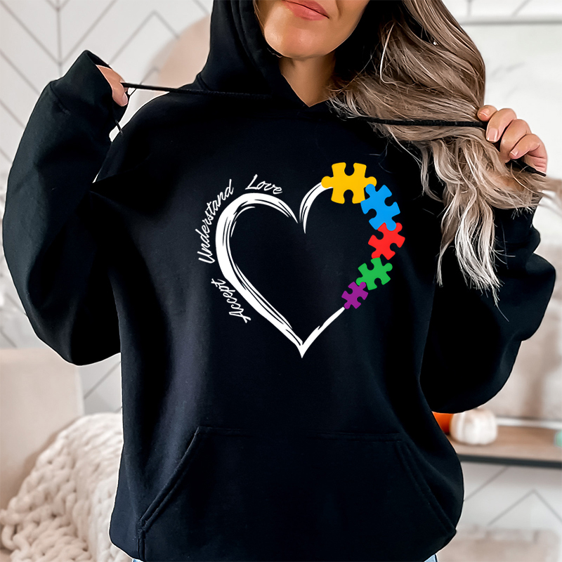 Autism Heart Accept Understand - Plant Parent Hoodie ulasan dan harga