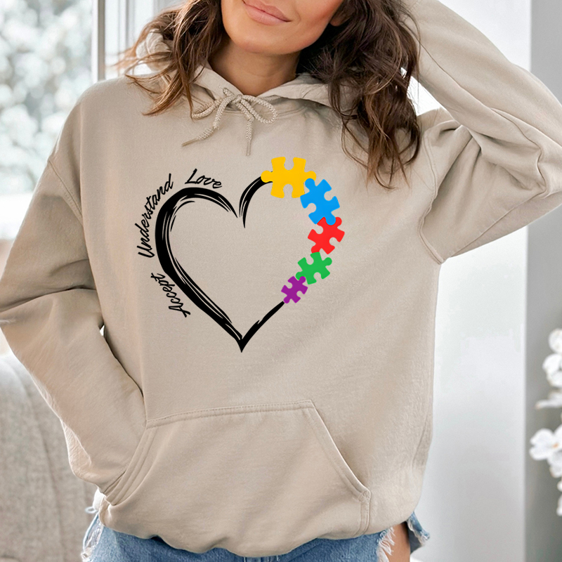 Autism Heart Accept Understand - Plant Parent Hoodie ulasan dan harga