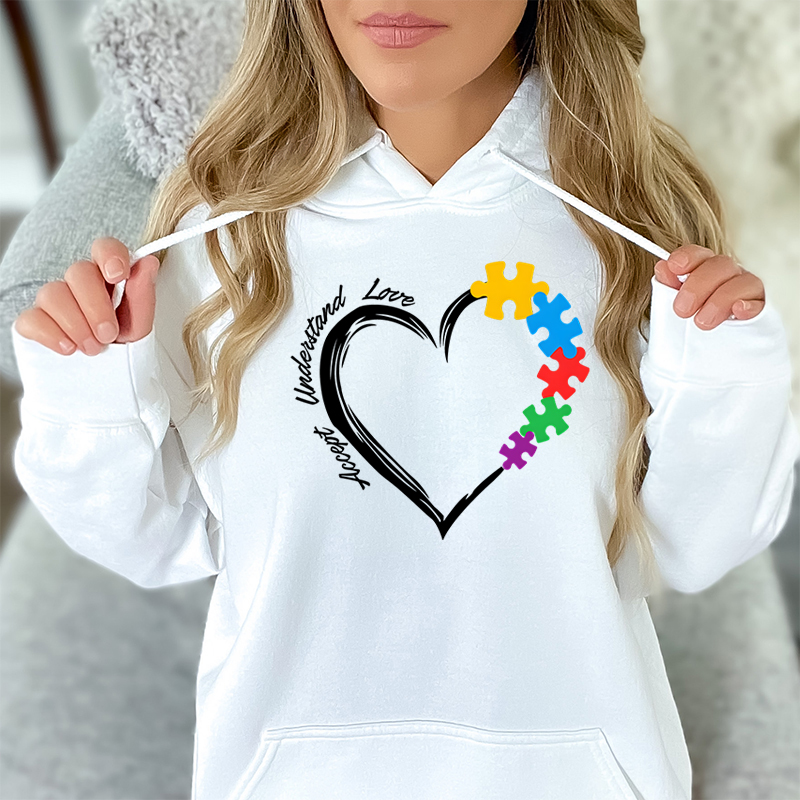 Autism Heart Accept Understand - Plant Parent Hoodie ulasan dan harga