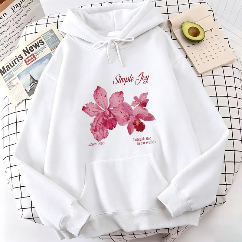 Harajuku Graphic Pullover Flow - Plant Parent Hoodie ulasan dan harga