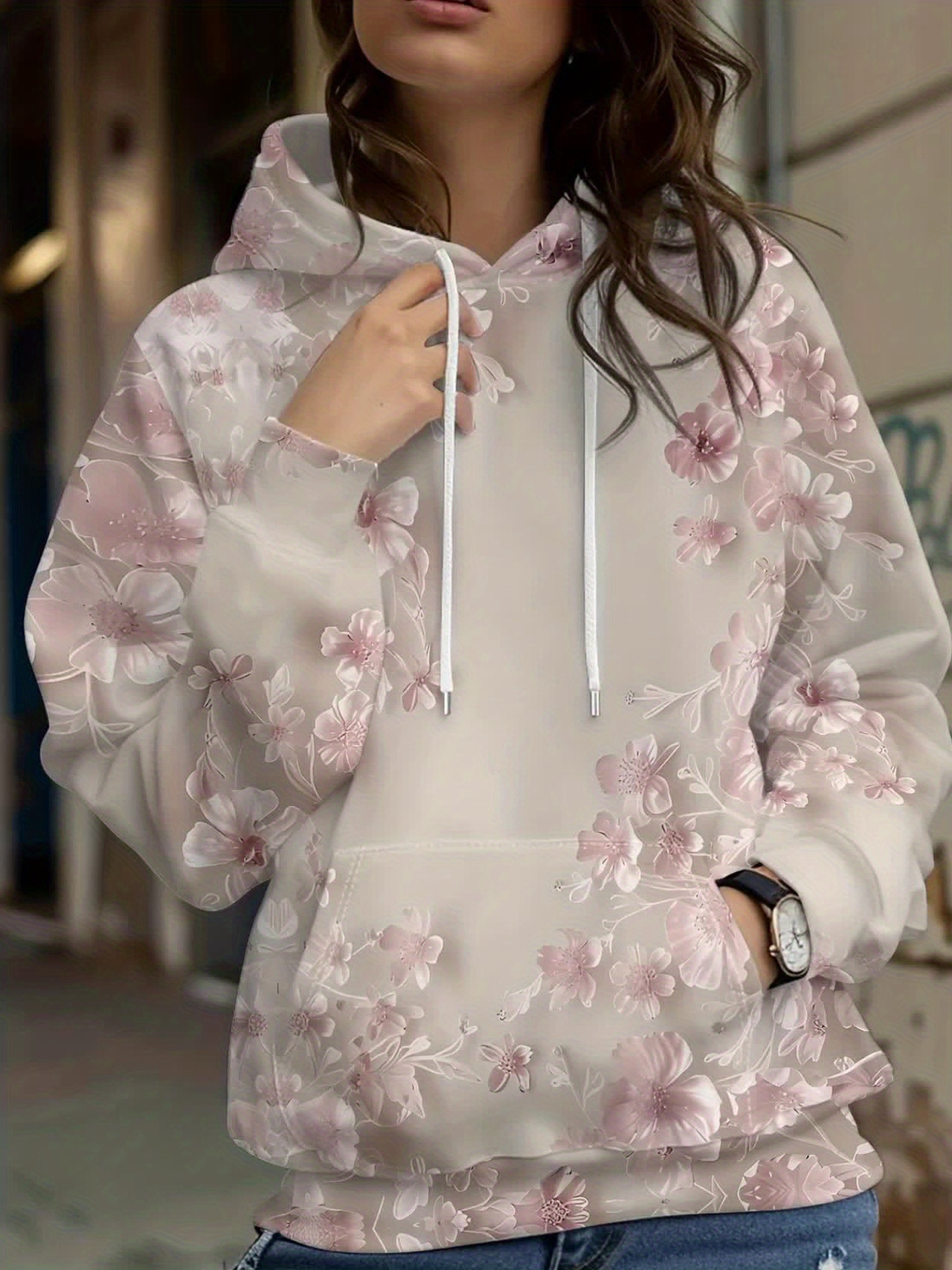 Casual French Flower Hoodie To - Plant Parent Hoodie ulasan dan harga