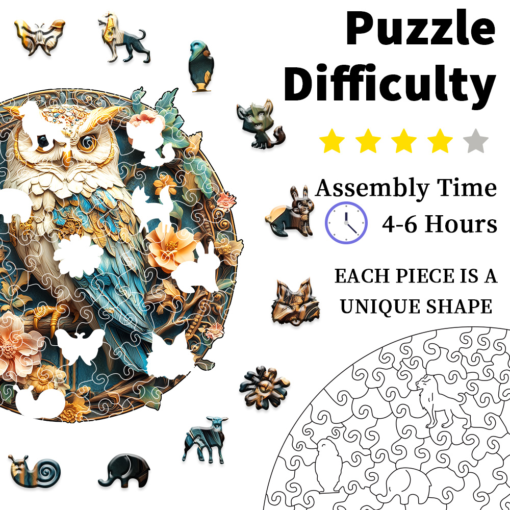 Wooden Puzzles for Adults, Par - Plant Parenthood ulasan dan harga